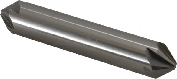 Hertel - 5/8" Head Diam, 5/8" Shank Diam, 6 Flute 82° High Speed Steel Countersink - Eagle Tool & Supply