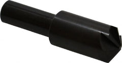 Hertel - 3/4" Head Diam, 1/2" Shank Diam, 6 Flute 120° High Speed Steel Countersink - Eagle Tool & Supply