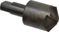 Hertel - 1-1/2" Head Diam, 3/4" Shank Diam, 4 Flute 120° High Speed Steel Countersink - Eagle Tool & Supply
