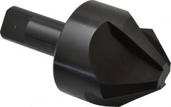 Hertel - 2" Head Diam, 3/4" Shank Diam, 4 Flute 82° High Speed Steel Countersink - Eagle Tool & Supply