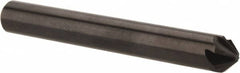 Hertel - 1/4" Head Diam, 1/4" Shank Diam, 6 Flute 82° High Speed Steel Countersink - Eagle Tool & Supply
