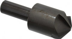 Hertel - 1" Head Diam, 1/2" Shank Diam, 4 Flute 120° High Speed Steel Countersink - Eagle Tool & Supply
