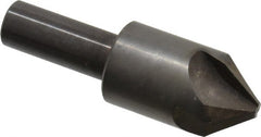 Hertel - 7/8" Head Diam, 1/2" Shank Diam, 4 Flute 82° High Speed Steel Countersink - Eagle Tool & Supply