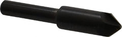 Hertel - 3/8" Head Diam, 1/4" Shank Diam, 4 Flute 82° High Speed Steel Countersink - Eagle Tool & Supply