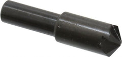 Hertel - 1/2" Head Diam, 3/8" Shank Diam, 4 Flute 120° High Speed Steel Countersink - Eagle Tool & Supply