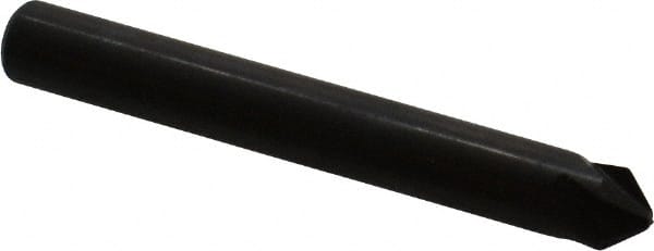 Hertel - 1/4" Head Diam, 1/4" Shank Diam, 4 Flute 82° High Speed Steel Countersink - Eagle Tool & Supply