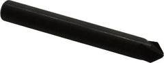 Hertel - 1/4" Head Diam, 1/4" Shank Diam, 4 Flute 82° High Speed Steel Countersink - Eagle Tool & Supply