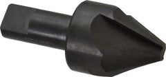 Hertel - 1-1/2" Head Diam, 3/4" Shank Diam, 4 Flute 60° High Speed Steel Countersink - Eagle Tool & Supply