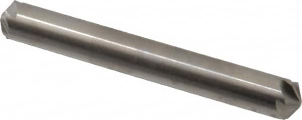 Hertel - 5/16" Head Diam, 5/16" Shank Diam, 6 Flute 120° High Speed Steel Countersink - Eagle Tool & Supply