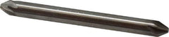 Hertel - 3/16" Head Diam, 3/16" Shank Diam, 6 Flute 60° High Speed Steel Countersink - 2" OAL, Straight Shank - Eagle Tool & Supply