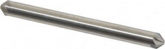 Hertel - 3/16" Head Diam, 3/16" Shank Diam, 6 Flute 90° High Speed Steel Countersink - Eagle Tool & Supply