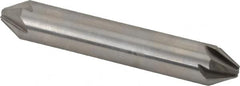 Hertel - 1/2" Head Diam, 1/2" Shank Diam, 6 Flute 60° High Speed Steel Countersink - Eagle Tool & Supply