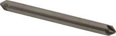 Hertel - 3/16" Head Diam, 3/16" Shank Diam, 6 Flute 82° High Speed Steel Countersink - Eagle Tool & Supply