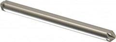 Hertel - 3/16" Head Diam, 3/16" Shank Diam, 6 Flute 100° High Speed Steel Countersink - Eagle Tool & Supply