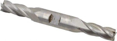 Hertel - 13mm, 1-3/8" LOC, 5/8" Shank Diam, 5" OAL, 4 Flute, High Speed Steel Square End Mill - Double End, Uncoated - Eagle Tool & Supply