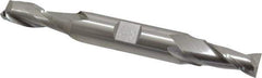 Hertel - 10mm, 13/16" LOC, 1/2" Shank Diam, 3-3/4" OAL, 2 Flute, Cobalt Square End Mill - Double End, Uncoated, Centercutting - Eagle Tool & Supply