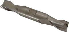 Hertel - 18mm, 1-5/16" LOC, 3/4" Shank Diam, 5" OAL, 2 Flute, Cobalt Square End Mill - Double End, Uncoated, Centercutting - Eagle Tool & Supply
