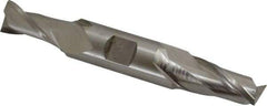 Hertel - 16mm, 1-5/16" LOC, 3/4" Shank Diam, 5" OAL, 2 Flute, Cobalt Square End Mill - Double End, Uncoated, Centercutting - Eagle Tool & Supply