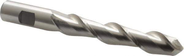 Hertel - 3/4" Diam, 4" LOC, 2 Flute High Speed Steel Ball End Mill - Uncoated, Single End, 6-1/4" OAL, 3/4" Shank Diam - Eagle Tool & Supply