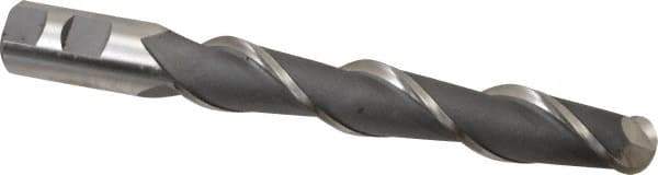 Hertel - 1" Diam, 6" LOC, 2 Flute High Speed Steel Ball End Mill - Uncoated, Single End, 8-1/2" OAL, 1" Shank Diam - Eagle Tool & Supply