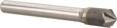 Hertel - 5/16" Head Diam, 1/4" Shank Diam, 6 Flute 100° Solid Carbide Countersink - Eagle Tool & Supply
