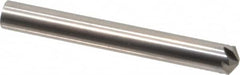 Hertel - 3/16" Head Diam, 3/16" Shank Diam, 6 Flute 120° Solid Carbide Countersink - Eagle Tool & Supply