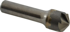 Hertel - 3/4" Head Diam, 1/2" Shank Diam, 6 Flute 120° Solid Carbide Countersink - Eagle Tool & Supply