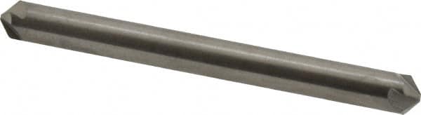 Hertel - 3/16" Head Diam, 3/16" Shank Diam, 4 Flute 100° Solid Carbide Countersink - Eagle Tool & Supply
