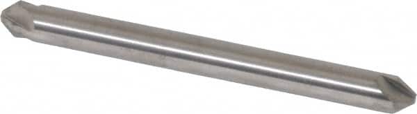 Hertel - 3/16" Head Diam, 3/16" Shank Diam, 4 Flute 82° Solid Carbide Countersink - Eagle Tool & Supply