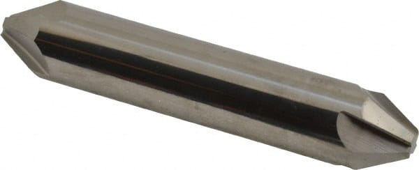 Hertel - 3/4" Head Diam, 3/4" Shank Diam, 4 Flute 60° Solid Carbide Countersink - Eagle Tool & Supply