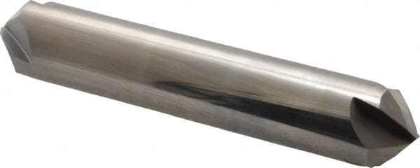 Hertel - 5/8" Head Diam, 5/8" Shank Diam, 4 Flute 90° Solid Carbide Countersink - Eagle Tool & Supply