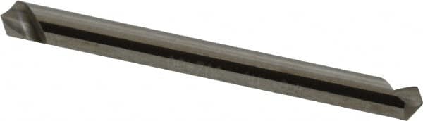 Hertel - 1/8" Head Diam, 1/8" Shank Diam, 1 Flute 110° Solid Carbide Countersink - Eagle Tool & Supply