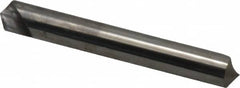 Hertel - 1/4" Head Diam, 1/4" Shank Diam, 1 Flute 110° Solid Carbide Countersink - Eagle Tool & Supply