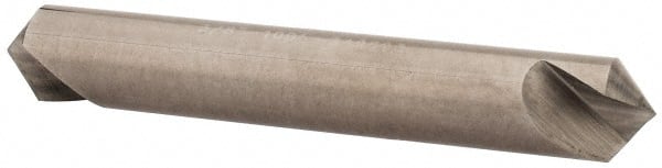 Hertel - 3/8" Head Diam, 3/8" Shank Diam, 1 Flute 100° Solid Carbide Countersink - Eagle Tool & Supply