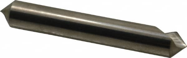 Hertel - 3/8" Head Diam, 3/8" Shank Diam, 1 Flute 90° Solid Carbide Countersink - Eagle Tool & Supply