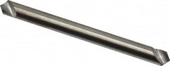 Hertel - 1/8" Head Diam, 1/8" Shank Diam, 1 Flute 100° Solid Carbide Countersink - Eagle Tool & Supply