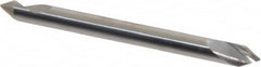 Hertel - 1/8" Head Diam, 1/8" Shank Diam, 1 Flute 60° Solid Carbide Countersink - Eagle Tool & Supply