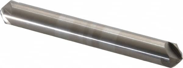 Hertel - 5/16" Head Diam, 5/16" Shank Diam, 4 Flute 100° Solid Carbide Countersink - Eagle Tool & Supply