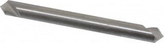 Hertel - 3/16" Head Diam, 3/16" Shank Diam, 1 Flute 90° Solid Carbide Countersink - Eagle Tool & Supply