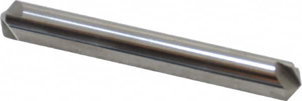Hertel - 1/4" Head Diam, 1/4" Shank Diam, 4 Flute 120° Solid Carbide Countersink - Eagle Tool & Supply