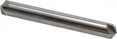 Hertel - 1/4" Head Diam, 1/4" Shank Diam, 4 Flute 120° Solid Carbide Countersink - Eagle Tool & Supply