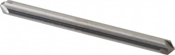 Hertel - 1/8" Head Diam, 1/8" Shank Diam, 4 Flute 100° Solid Carbide Countersink - Eagle Tool & Supply
