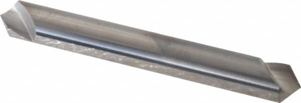 Hertel - 5/16" Head Diam, 5/16" Shank Diam, 1 Flute 100° Solid Carbide Countersink - Eagle Tool & Supply