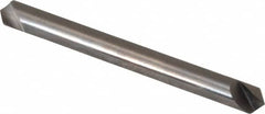 Hertel - 3/16" Head Diam, 3/16" Shank Diam, 1 Flute 100° Solid Carbide Countersink - Eagle Tool & Supply