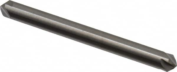 Hertel - 3/16" Head Diam, 3/16" Shank Diam, 4 Flute 90° Solid Carbide Countersink - Eagle Tool & Supply