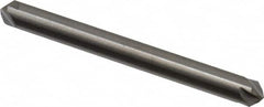 Hertel - 3/16" Head Diam, 3/16" Shank Diam, 4 Flute 90° Solid Carbide Countersink - Eagle Tool & Supply