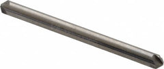 Hertel - 1/8" Head Diam, 1/8" Shank Diam, 4 Flute 100° Solid Carbide Countersink - Eagle Tool & Supply