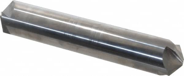 Hertel - 3/4" Head Diam, 3/4" Shank Diam, 4 Flute 120° Solid Carbide Countersink - Eagle Tool & Supply