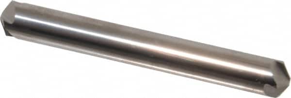 Hertel - 1/4" Head Diam, 1/4" Shank Diam, 4 Flute 120° Solid Carbide Countersink - Eagle Tool & Supply