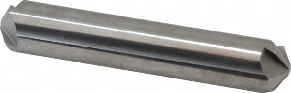 Hertel - 5/8" Head Diam, 5/8" Shank Diam, 4 Flute 120° Solid Carbide Countersink - Eagle Tool & Supply